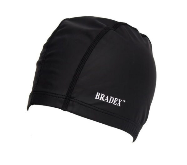 Шапочка для плавания BRADEX SF 0366 (черная) Шапочка для плавания BRADEX SF 0366 (черная)