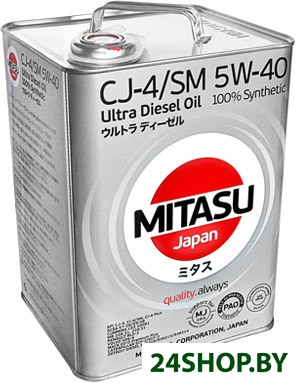 Моторное масло Mitasu MJ-211 5W-40 6л Моторное масло Mitasu MJ-211 5W-40 6л