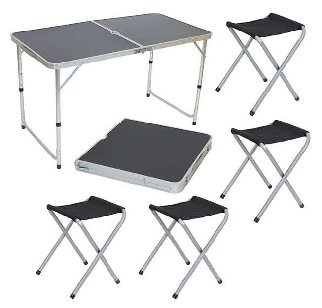 Комплект ECOS CHO-150-E Пикник (стол и 4 стула ) (992992) Комплект ECOS CHO-150-E Пикник (стол и 4 стула ) (992992)