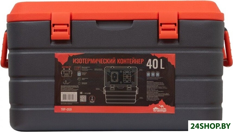 Термобокс TRAMP TRP-059 40л (черный/оранжевый) Термобокс TRAMP TRP-059 40л (черный/оранжевый)