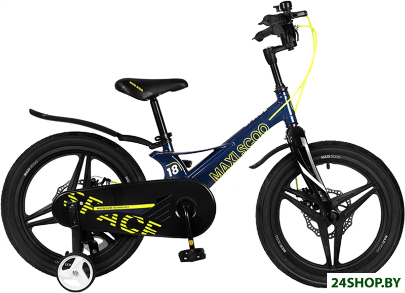 Детский велосипед Maxiscoo Space MSC-S1811D (синий) Детский велосипед Maxiscoo Space MSC-S1811D (синий)