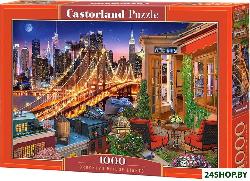 Пазл Castorland Огни Бруклинского моста Пазл Castorland Огни Бруклинского моста