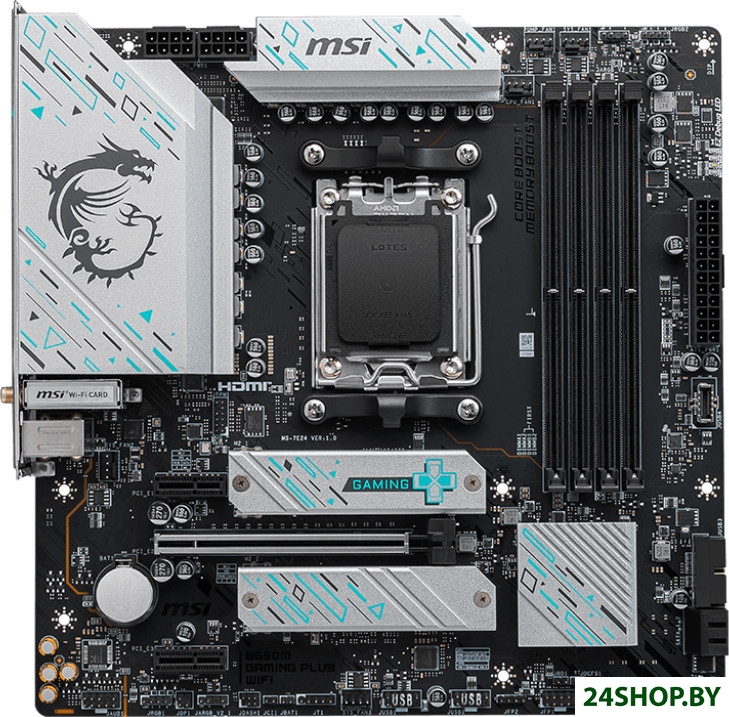 Материнская плата MSI B650M Gaming Plus WiFi Материнская плата MSI B650M Gaming Plus WiFi