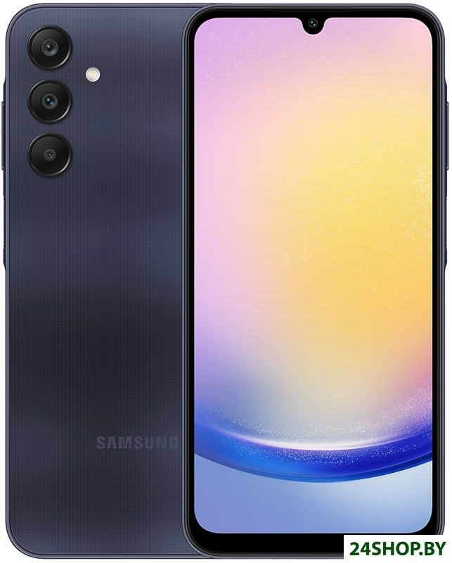 Смартфон Samsung Galaxy A25 8GB/256GB (темно-синий, без Samsung Pay) Смартфон Samsung Galaxy A25 8GB/256GB (темно-синий, без Samsung Pay)