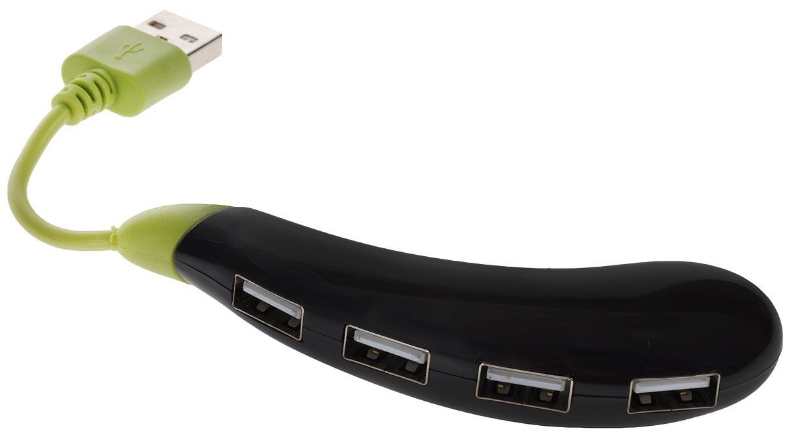 USB-хаб Bradex Баклажан (фиолетовый) USB-хаб Bradex Баклажан (фиолетовый)