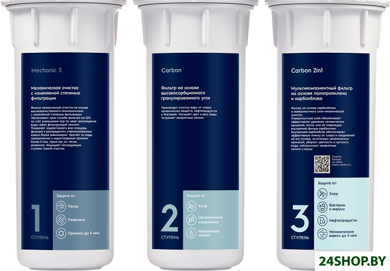 Комплект картриджей Electrolux Kit AM Carbon 2in1 Prof Комплект картриджей Electrolux Kit AM Carbon 2in1 Prof