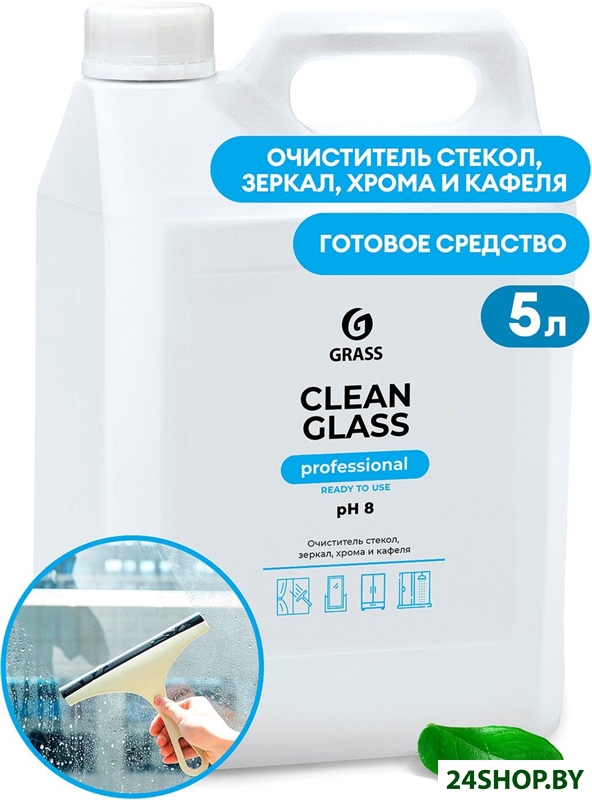 Средство для кафеля Grass Clean glass Professional 5 кг Средство для кафеля Grass Clean glass Professional 5 кг