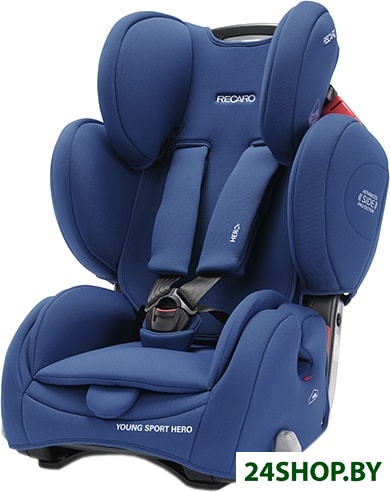 Детское автокресло RECARO Young Sport Hero (energy blue) Детское автокресло RECARO Young Sport Hero (energy blue)