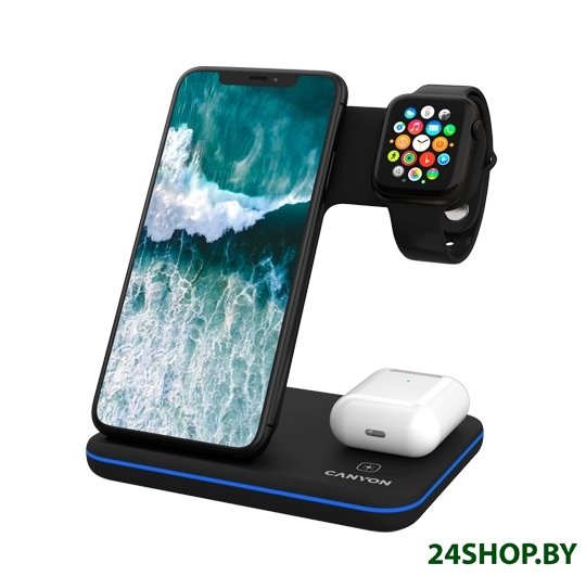 Беспроводное зарядное Canyon CNS-WCS303B Беспроводное зарядное Canyon CNS-WCS303B