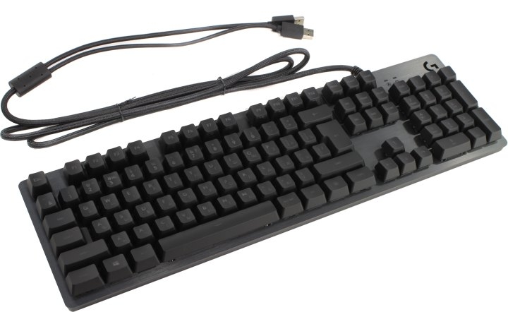 Клавиатура Logitech Mechanical Gaming G512 Carbon (920-008747) Клавиатура Logitech Mechanical Gaming G512 Carbon (920-008747)