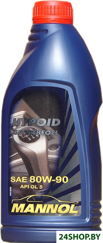 Трансмиссионное масло Mannol Hypoid Getriebeoel 80W-90 API GL 5 1л Трансмиссионное масло Mannol Hypoid Getriebeoel 80W-90 API GL 5 1л