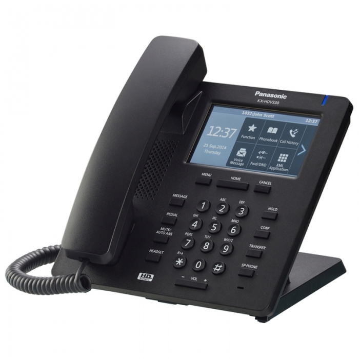 IP-телефон Panasonic KX-HDV330RUB (черный) IP-телефон Panasonic KX-HDV330RUB (черный)