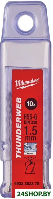 Набор сверл Milwaukee 4932352378 (10 предметов) Набор сверл Milwaukee 4932352378 (10 предметов)