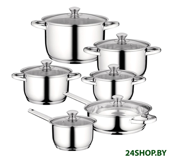 Набор кастрюль BergHOFF Essentials Gourmet 1100246 Набор кастрюль BergHOFF Essentials Gourmet 1100246