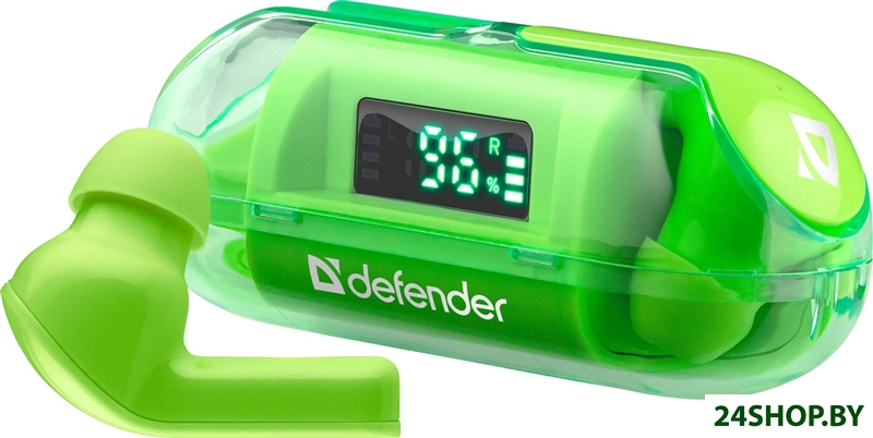 Наушники Defender Twins 916 (зеленый) Наушники Defender Twins 916 (зеленый)