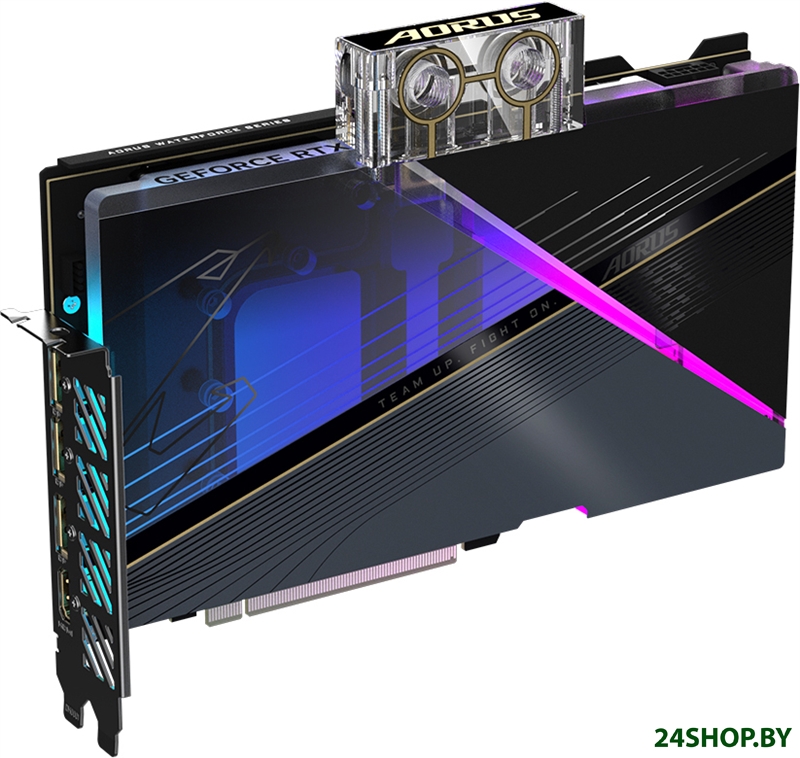 Видеокарта Gigabyte Aorus GeForce RTX 4080 16GB Xtreme Waterforce WB GV-N4080AORUSX WB-16GD Видеокарта Gigabyte Aorus GeForce RTX 4080 16GB Xtreme Waterforce WB GV-N4080AORUSX WB-16GD