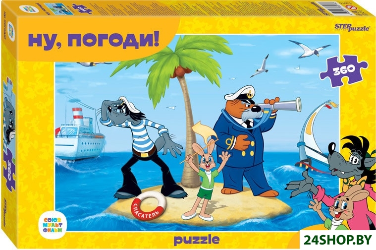 Пазл Step Puzzle Ну, погоди! 73076 (360 эл) Пазл Step Puzzle Ну, погоди! 73076 (360 эл)