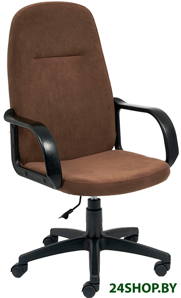 Кресло TetChair Leader (флок, коричневый) Кресло TetChair Leader (флок, коричневый)