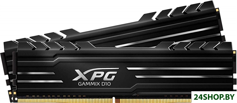 Оперативная память A-Data XPG GAMMIX D10 2x16ГБ DDR4 3600 МГц AX4U360016G18I-DB10 Оперативная память A-Data XPG GAMMIX D10 2x16ГБ DDR4 3600 МГц AX4U360016G18I-DB10