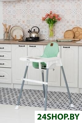Высокий стульчик VipBaby Loft Lux (mint) Высокий стульчик VipBaby Loft Lux (mint)