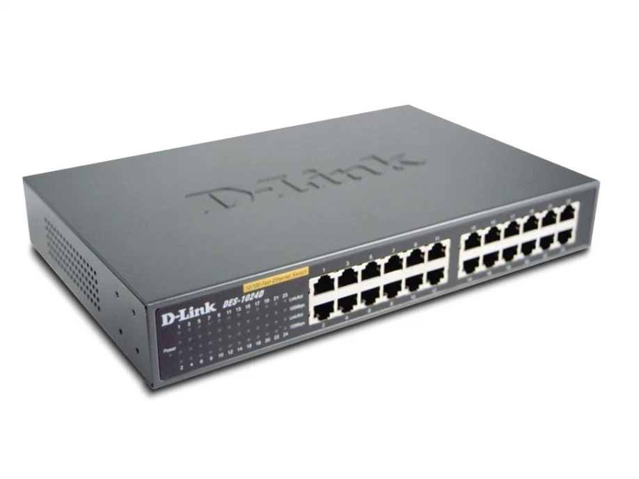 Коммутатор NET HUB D-LINK DES-1024D ETHERNET SWITCH (RETAIL) Коммутатор NET HUB D-LINK DES-1024D ETHERNET SWITCH (RETAIL)