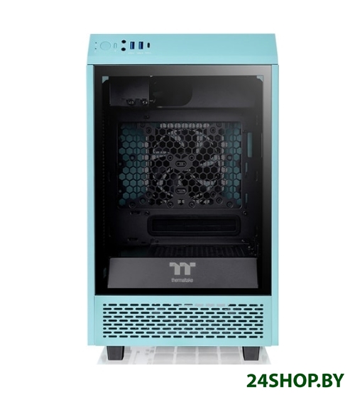 Корпус Thermaltake The Tower 100 Mini Turquoise CA-1R3-00SBWN-00 (бирюзовый) Корпус Thermaltake The Tower 100 Mini Turquoise CA-1R3-00SBWN-00 (бирюзовый)