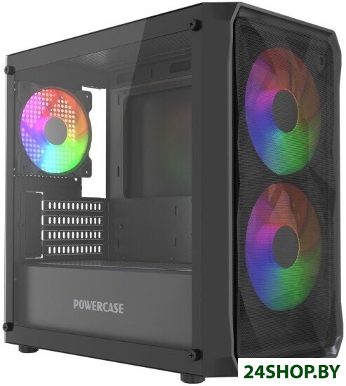 Корпус Powercase Mistral Micro A3B ARGB V2 CMMAB-A3-V2 Корпус Powercase Mistral Micro A3B ARGB V2 CMMAB-A3-V2