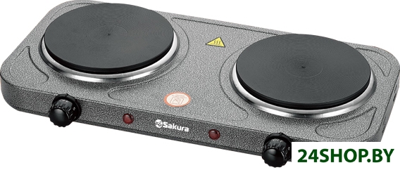 Настольная плита Sakura ПЭ-04 (графит) Настольная плита Sakura ПЭ-04 (графит)