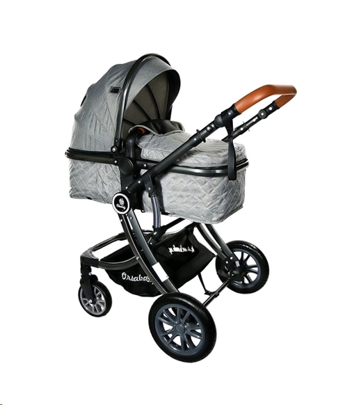 Детская прогулочная коляска OrsaBaby Camily Black (серый) Детская прогулочная коляска OrsaBaby Camily Black (серый)