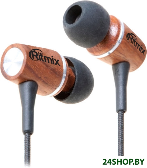 Наушники Ritmix RH-160 Wooden Наушники Ritmix RH-160 Wooden