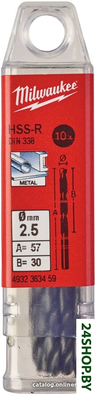 Набор сверл Milwaukee 4932363459 (10 предметов) Набор сверл Milwaukee 4932363459 (10 предметов)