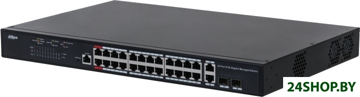 Управляемый коммутатор уровня 2+ Dahua DH-PFS4226-24GT-370 Управляемый коммутатор уровня 2+ Dahua DH-PFS4226-24GT-370