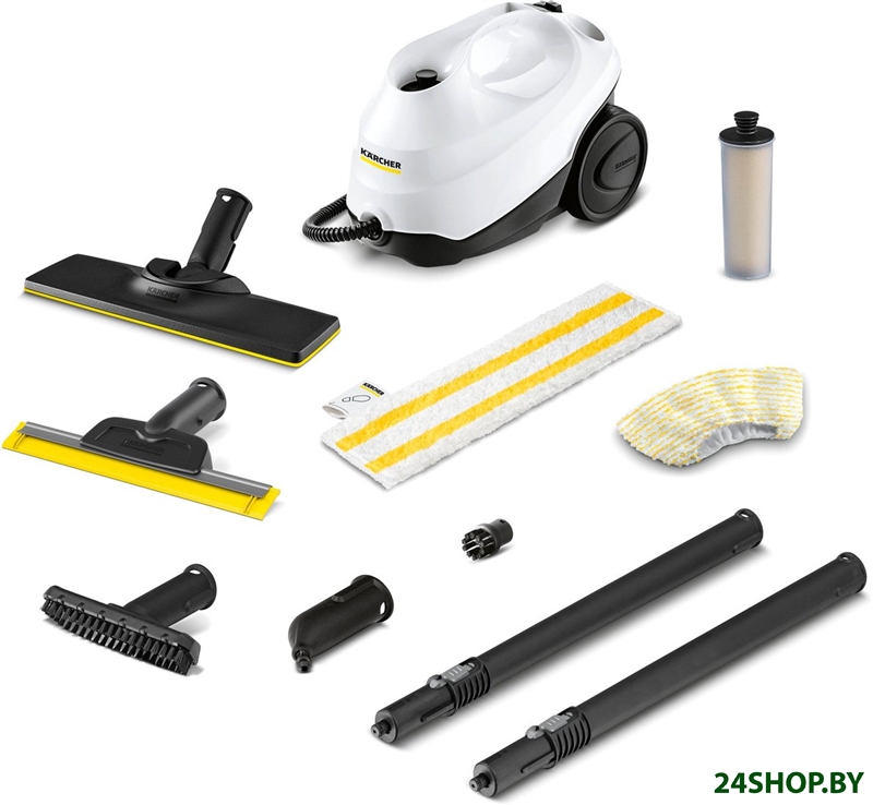 Пароочиститель Karcher SC 3 EasyFix 1.513-664.0 + насадка для окон Пароочиститель Karcher SC 3 EasyFix 1.513-664.0 + насадка для окон