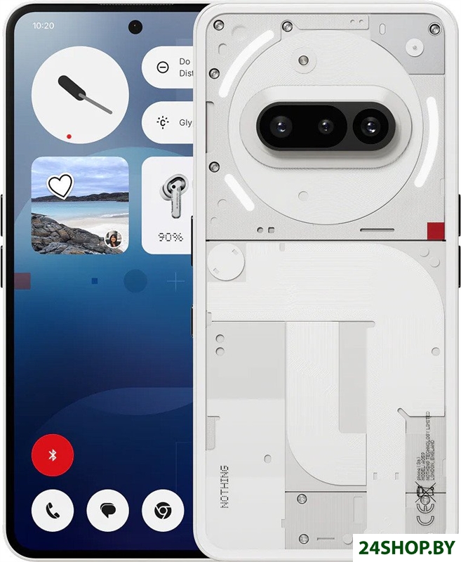 Телефон Nothing Phone (3a) 12GB/256GB (белый) Телефон Nothing Phone (3a) 12GB/256GB (белый)
