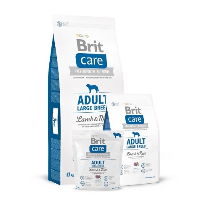 Сухой корм для собак Brit Care Adult Large Breed Lamb and Rice 12 кг Сухой корм для собак Brit Care Adult Large Breed Lamb and Rice 12 кг