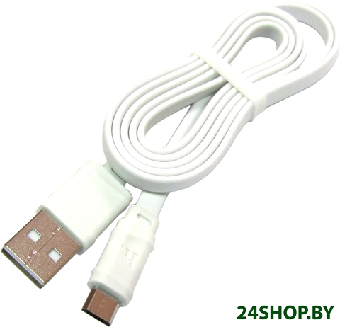 Кабель Hoco X5 Bamboo USB-microUSB (белый) Кабель Hoco X5 Bamboo USB-microUSB (белый)