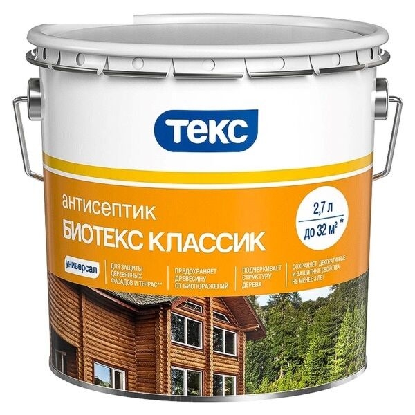 Антисептик ТЕКС Биотекс Классик Универсал 2.7 л (груша) Антисептик ТЕКС Биотекс Классик Универсал 2.7 л (груша)