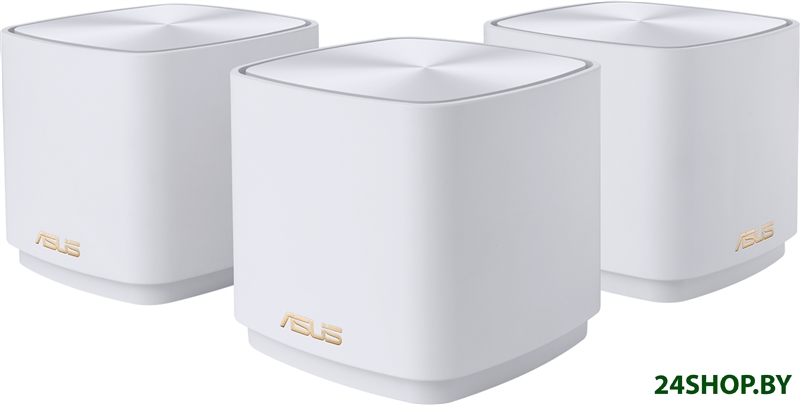Wi-Fi система ASUS ZenWiFi AX Mini XD5 (3 шт., белый) Wi-Fi система ASUS ZenWiFi AX Mini XD5 (3 шт., белый)