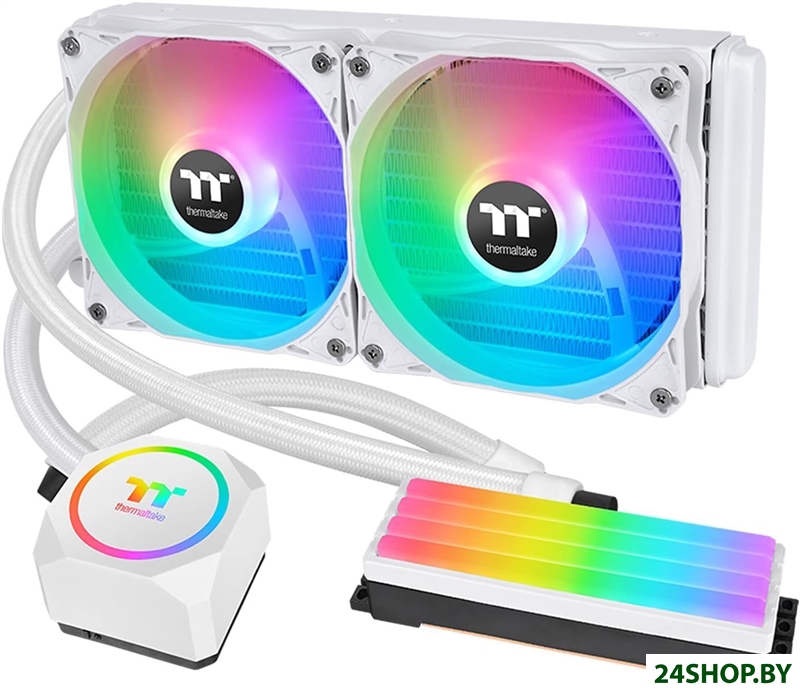 Кулер для процессора Thermaltake Floe RC240 Snow Edition CL-W330-PL12WT-A Кулер для процессора Thermaltake Floe RC240 Snow Edition CL-W330-PL12WT-A