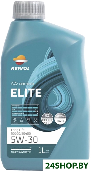 Моторное масло Repsol Elite Long Life 50700/50400 5W-30 1л Моторное масло Repsol Elite Long Life 50700/50400 5W-30 1л