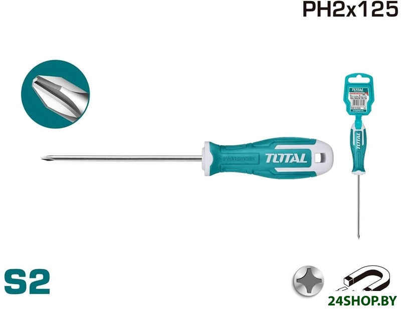 Отвертка Total THT26PH2125 Отвертка Total THT26PH2125
