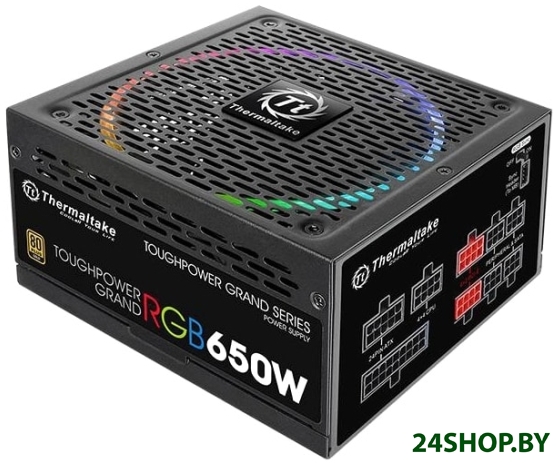 Блок питания Thermaltake Toughpower Grand RGB 650W Gold (RGB Sync Edition) Блок питания Thermaltake Toughpower Grand RGB 650W Gold (RGB Sync Edition)