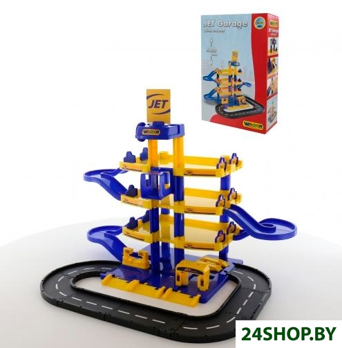 Игровой набор Полесье Паркинг JET 4-уровневый с дорогой (в коробке) (40220) Игровой набор Полесье Паркинг JET 4-уровневый с дорогой (в коробке) (40220)