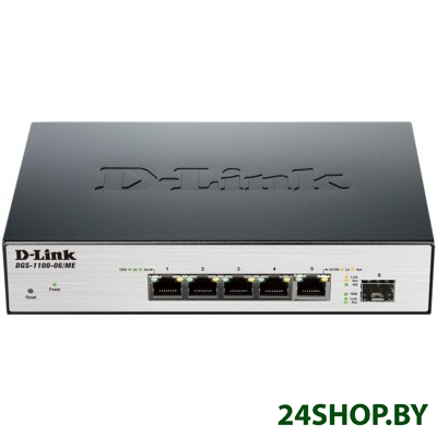 Коммутатор D-Link DGS-1100-06/ME Коммутатор D-Link DGS-1100-06/ME