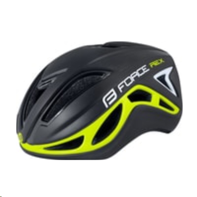 Велошлем Force Rex S/M (черный/салатовый) Велошлем Force Rex S/M (черный/салатовый)