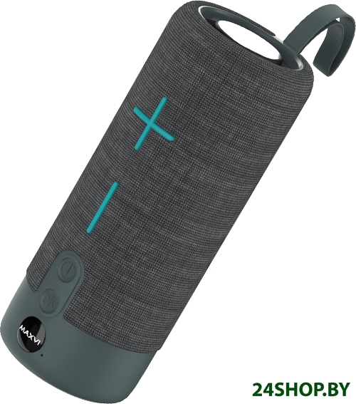 Беспроводная колонка Maxvi PS-02 (серый) Беспроводная колонка Maxvi PS-02 (серый)