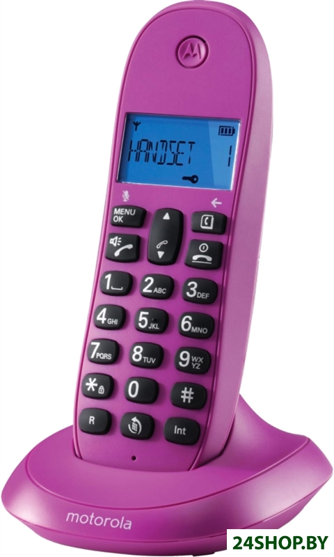Радиотелефон Motorola C1001LB+ (фиолетовый) Радиотелефон Motorola C1001LB+ (фиолетовый)