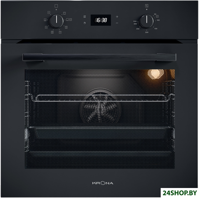 Электрический духовой шкаф Krona Nero 60 BL/BL Электрический духовой шкаф Krona Nero 60 BL/BL