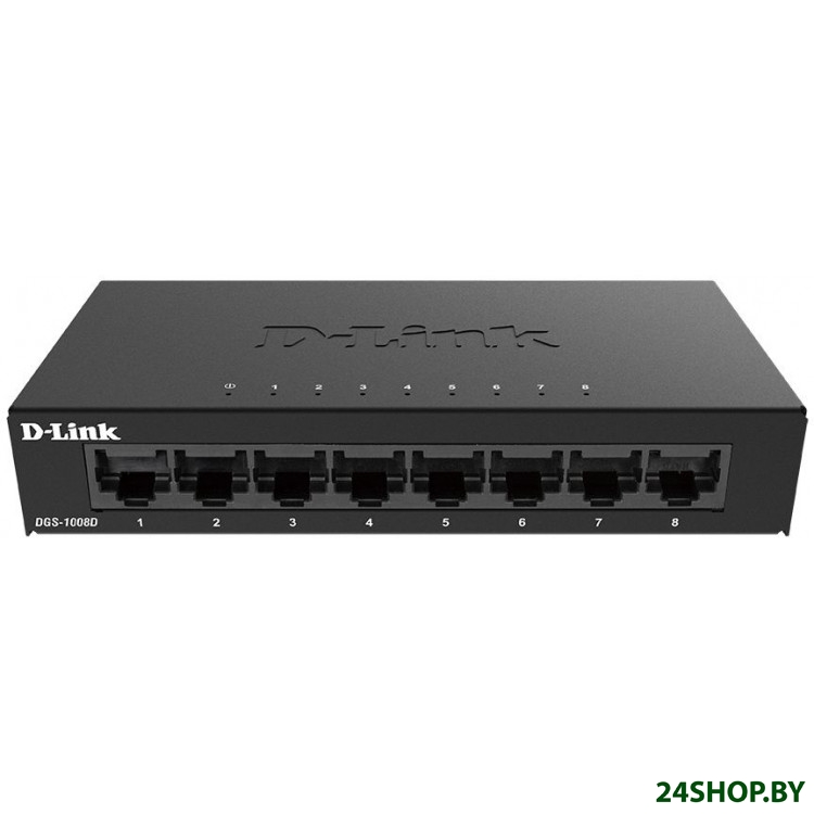 Неуправляемый коммутатор D-Link DGS-1008D/K2A Неуправляемый коммутатор D-Link DGS-1008D/K2A