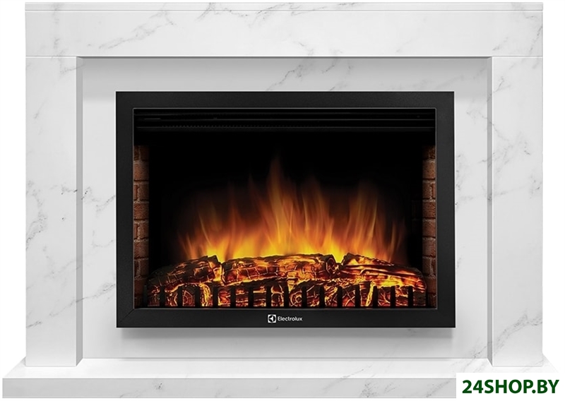 Портал Firelight Simple 25 (белый мрамор) Портал Firelight Simple 25 (белый мрамор)